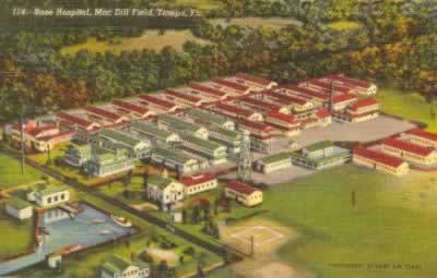 Aerial view of MacDill Field Hospital, Tampa, Florida Aerial view of MacDill Field Hospital, Tampa, Florida